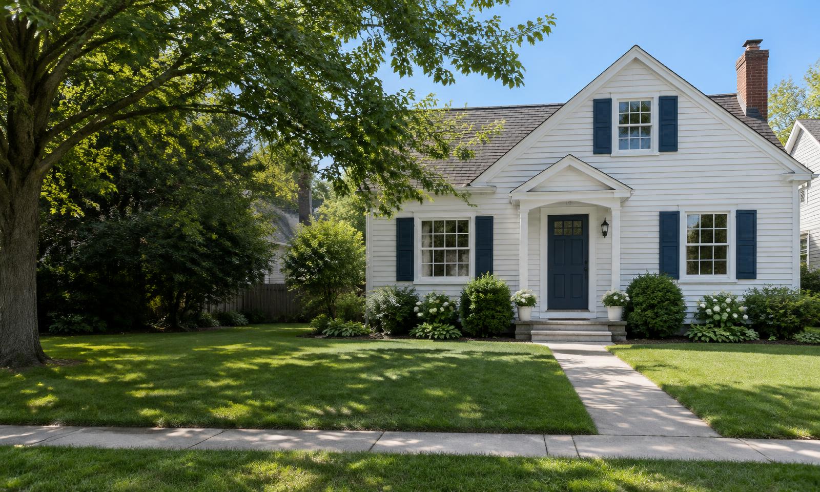 A welcoming home in a leafy residential neighborhood